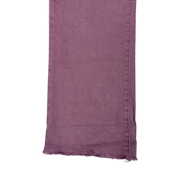 EUC Women's L.L. BEAN‎ Plum Straight Leg Midrise Jeans | Size 12 - Picture 5 of 8